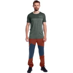 Ortovox Heren 150 Cool Logo T-shirt 3 Ortovox Heren 150 Cool Logo T-shirt -Ortovox Avontuur Verkoopwinkel 1087889 010 pic2