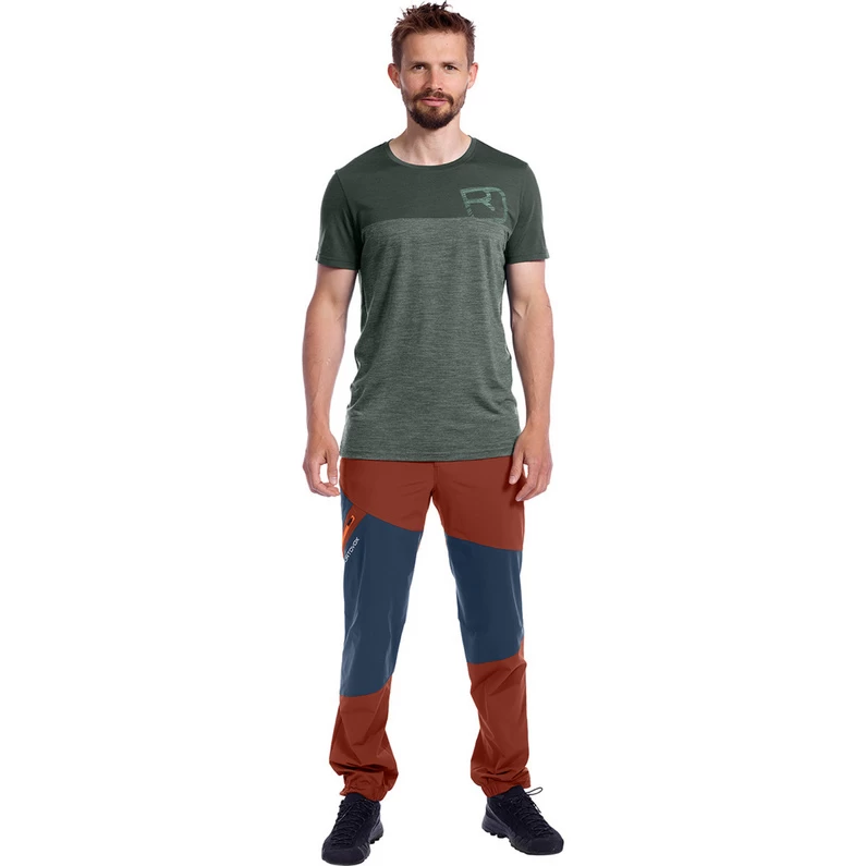 Ortovox Heren 150 Cool Logo T-shirt 2 Ortovox Heren 150 Cool Logo T-shirt - Afbeelding 2