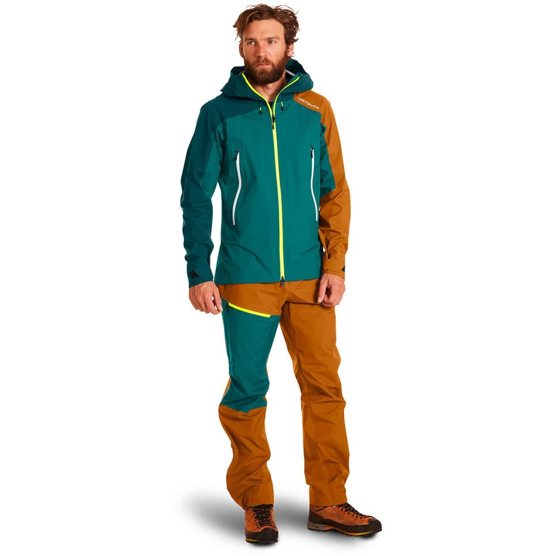 Ortovox Heren Westalpen 3L Light Jas 3 Ortovox Heren Westalpen 3L Light Jas - Afbeelding 3