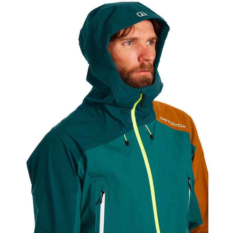 Ortovox Heren Westalpen 3L Light Jas 5 Ortovox Heren Westalpen 3L Light Jas - Afbeelding 5