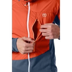 Ortovox Heren Westalpen Swisswool Hybrid Jas -Ortovox Avontuur Verkoopwinkel iview 1073934 014 pic5