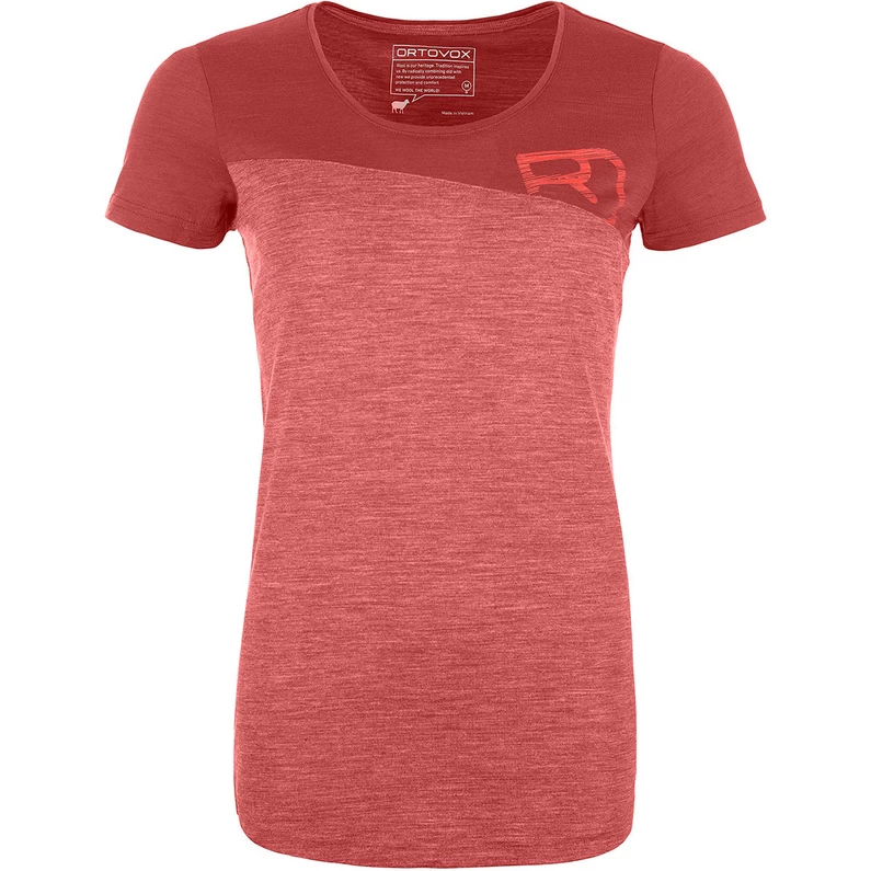 Ortovox Dames 150 Cool Logo T-shirt 1 Ortovox Dames 150 Cool Logo T-shirt