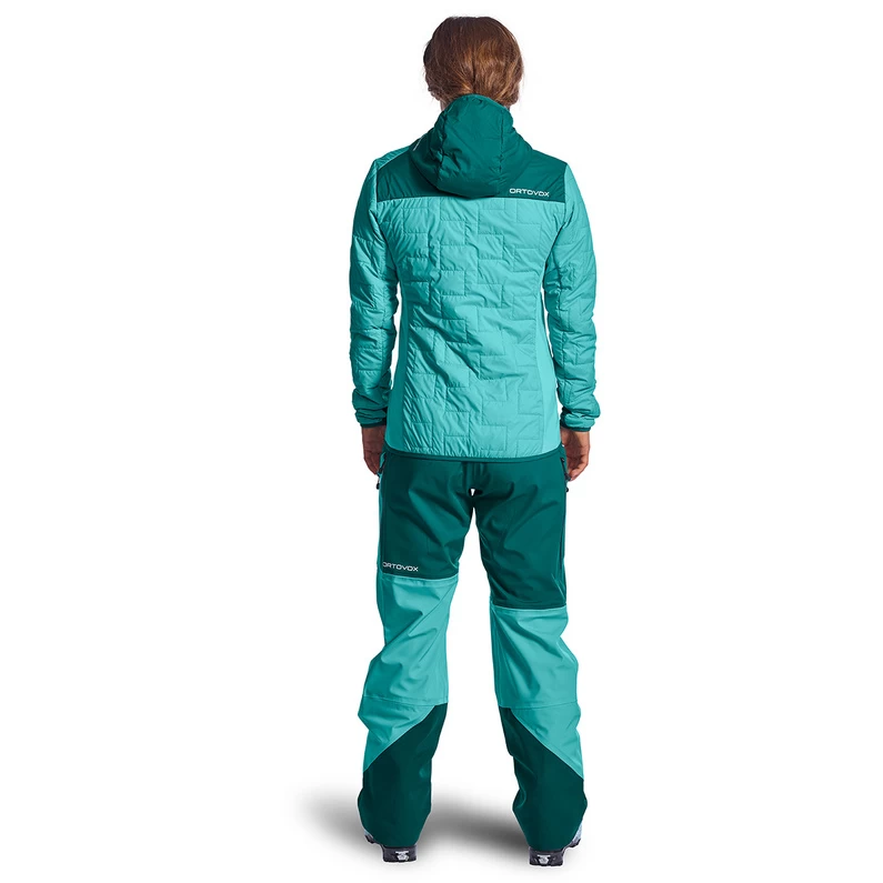 Ortovox Dames Swisswool Piz Badus Jas 4 Ortovox Dames Swisswool Piz Badus Jas - Afbeelding 4