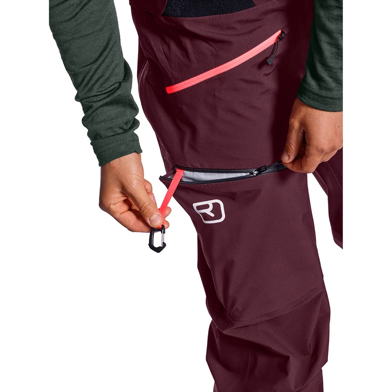 Ortovox Dames Deep Shell Bib Broek 6 Ortovox Dames Deep Shell Bib Broek - Afbeelding 6