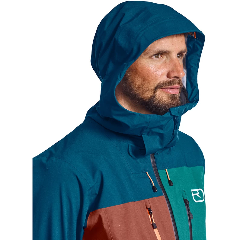 Ortovox Heren Deep Shell Jas 3 Ortovox Heren Deep Shell Jas - Afbeelding 3