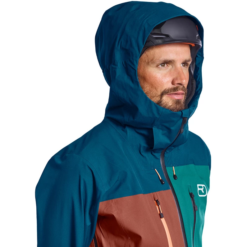 Ortovox Heren Deep Shell Jas 4 Ortovox Heren Deep Shell Jas - Afbeelding 4