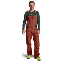 Ortovox Heren Deep Shell Bib Broek -Ortovox Avontuur Verkoopwinkel iview 1092276 005 pic3