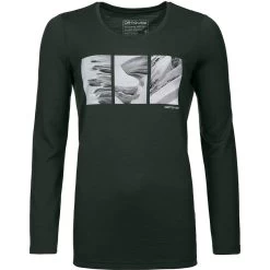 Ortovox Dames 185 Merino Shape Pic Longsleeve