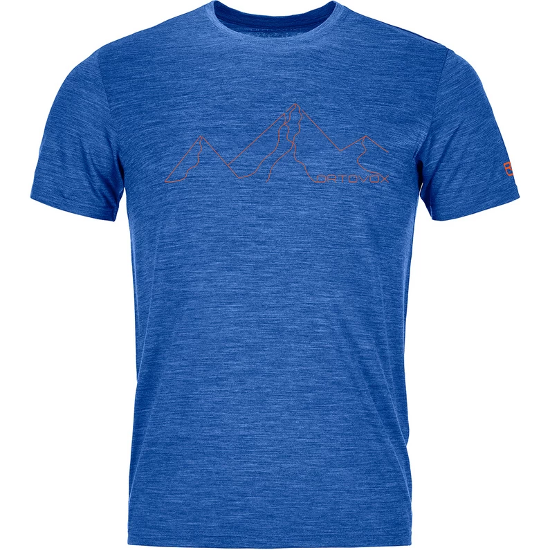 Ortovox Heren 150 Cool Mountain Face T-Shirt 1 Ortovox Heren 150 Cool Mountain Face T-Shirt