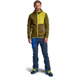 Ortovox Heren Fleece Hooded Vest -Ortovox Avontuur Verkoopwinkel iview 1092325 006 pic3