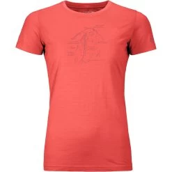 Ortovox Dames 120 Tec Lafatscher Topo T-Shirt