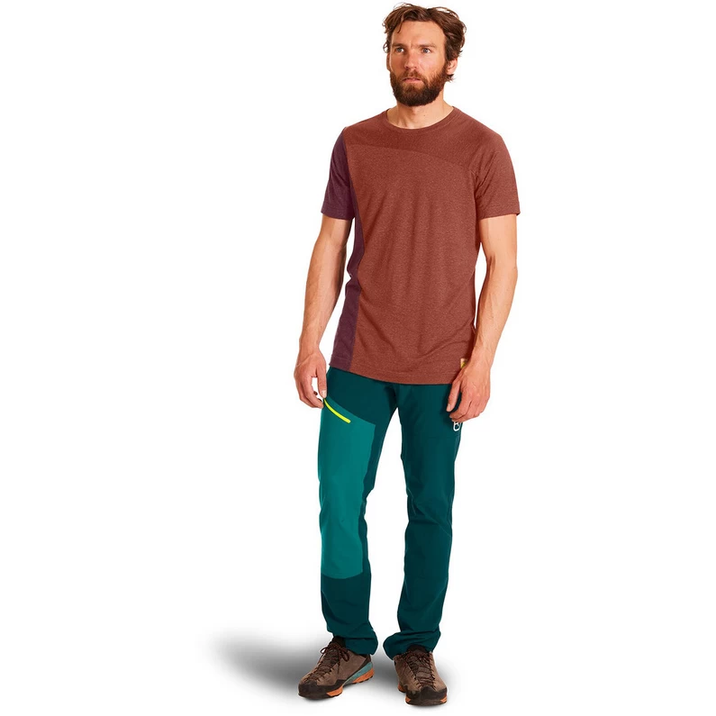 Ortovox Heren 170 Cool Vertical T-Shirt 2 Ortovox Heren 170 Cool Vertical T-Shirt - Afbeelding 2