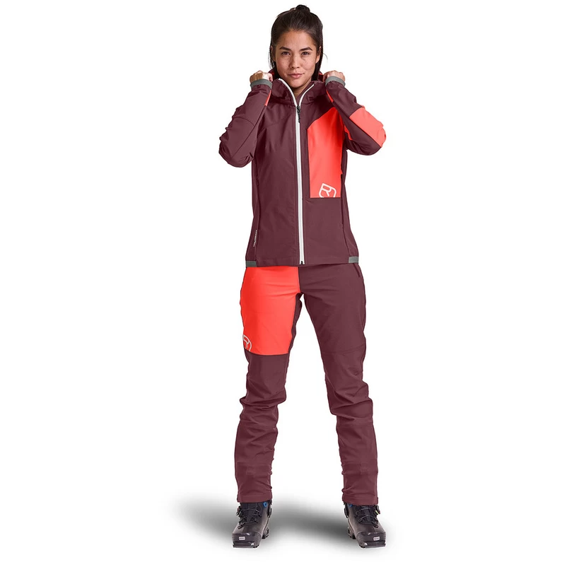Ortovox Dames Berrino Hoodie Jas 2 Ortovox Dames Berrino Hoodie Jas - Afbeelding 2