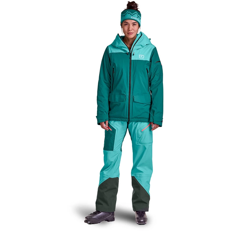 Ortovox Dames Swisswool Sedrun Jas 2 Ortovox Dames Swisswool Sedrun Jas - Afbeelding 2