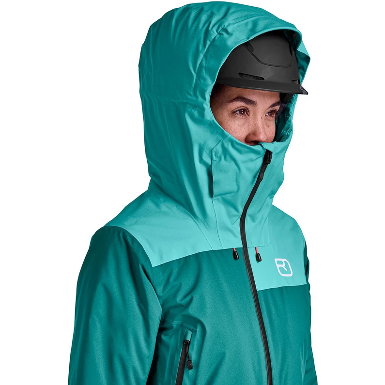 Ortovox Dames Swisswool Sedrun Jas 3 Ortovox Dames Swisswool Sedrun Jas - Afbeelding 3