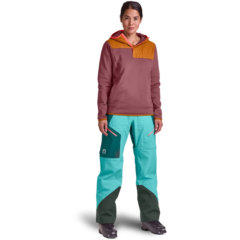 Ortovox Dames Fleece Plus Anorak 2 Ortovox Dames Fleece Plus Anorak - Afbeelding 2