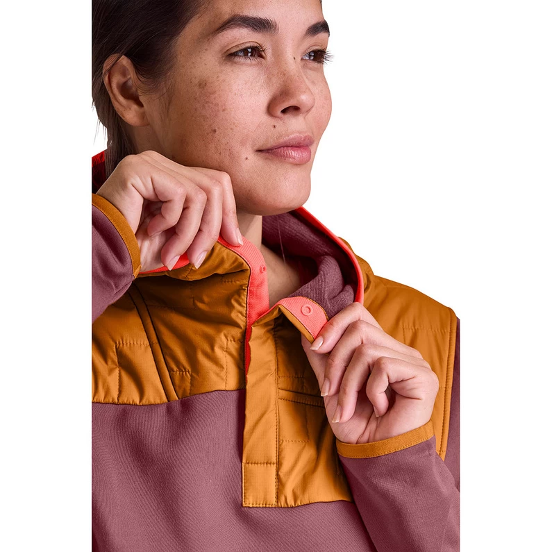 Ortovox Dames Fleece Plus Anorak 3 Ortovox Dames Fleece Plus Anorak - Afbeelding 3