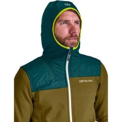 Ortovox Heren Fleece Plus Hoodie Vest 7 Ortovox Heren Fleece Plus Hoodie Vest -Ortovox Avontuur Verkoopwinkel iview 1108551 001 pic4