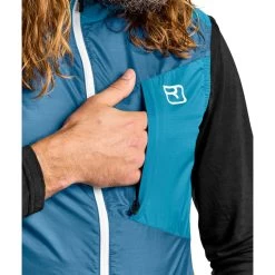 Ortovox Heren Windbreaker Bodywarmer -Ortovox Avontuur Verkoopwinkel iview 1114530 006 pic4
