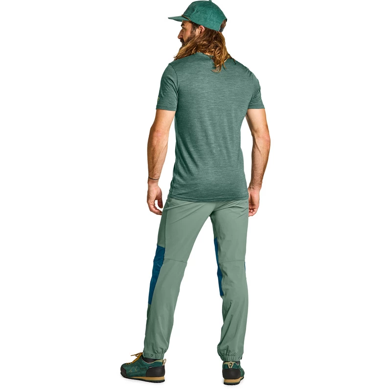 Ortovox Heren 120 Cool Tec Mtn Logo T-Shirt 3 Ortovox Heren 120 Cool Tec Mtn Logo T-Shirt - Afbeelding 3