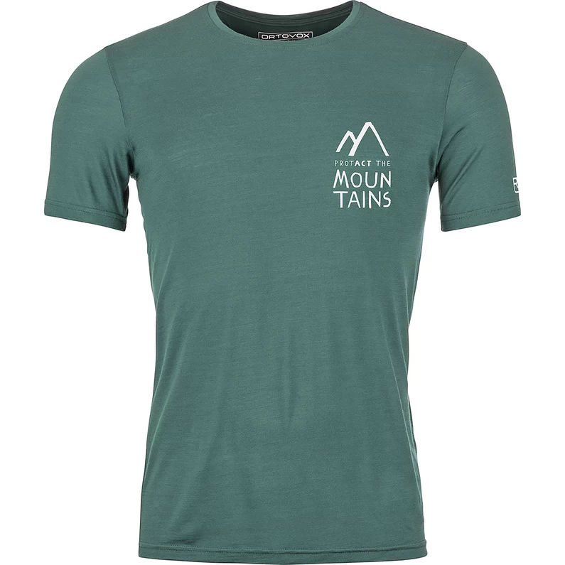 Ortovox Heren 120 Cool Tec Mtn Duo T-Shirt 1 Ortovox Heren 120 Cool Tec Mtn Duo T-Shirt