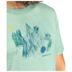 Ortovox 140 Cool Mountain Playground T-Shirt - Merinoshirt -Ortovox Avontuur Verkoopwinkel ortovox 140 cool mountain playground t shirt merinoshirt detail 4