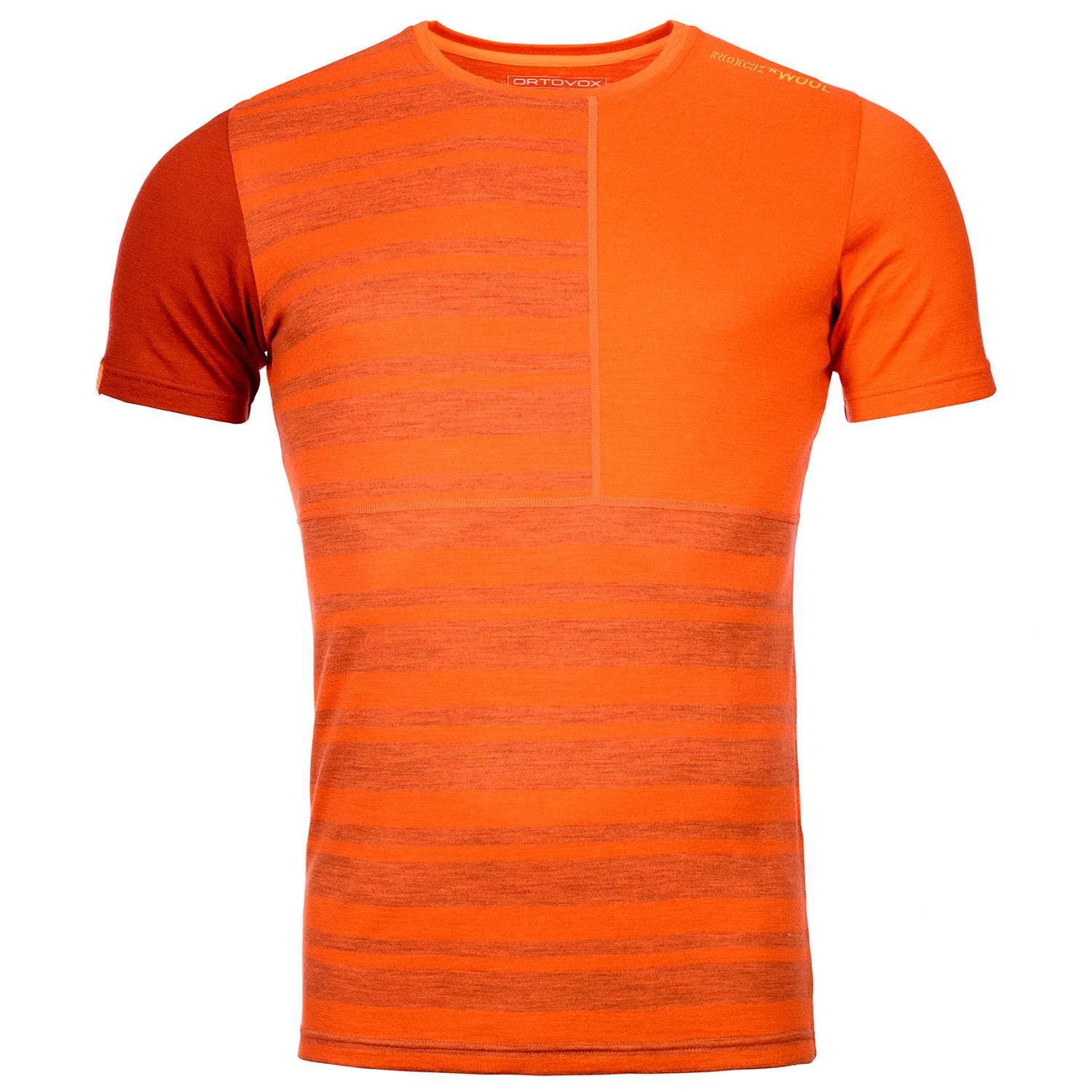 Ortovox 185 Rock'N'Wool Short Sleeve - Merino-ondergoed 1 Ortovox 185 Rock'N'Wool Short Sleeve - Merino-ondergoed