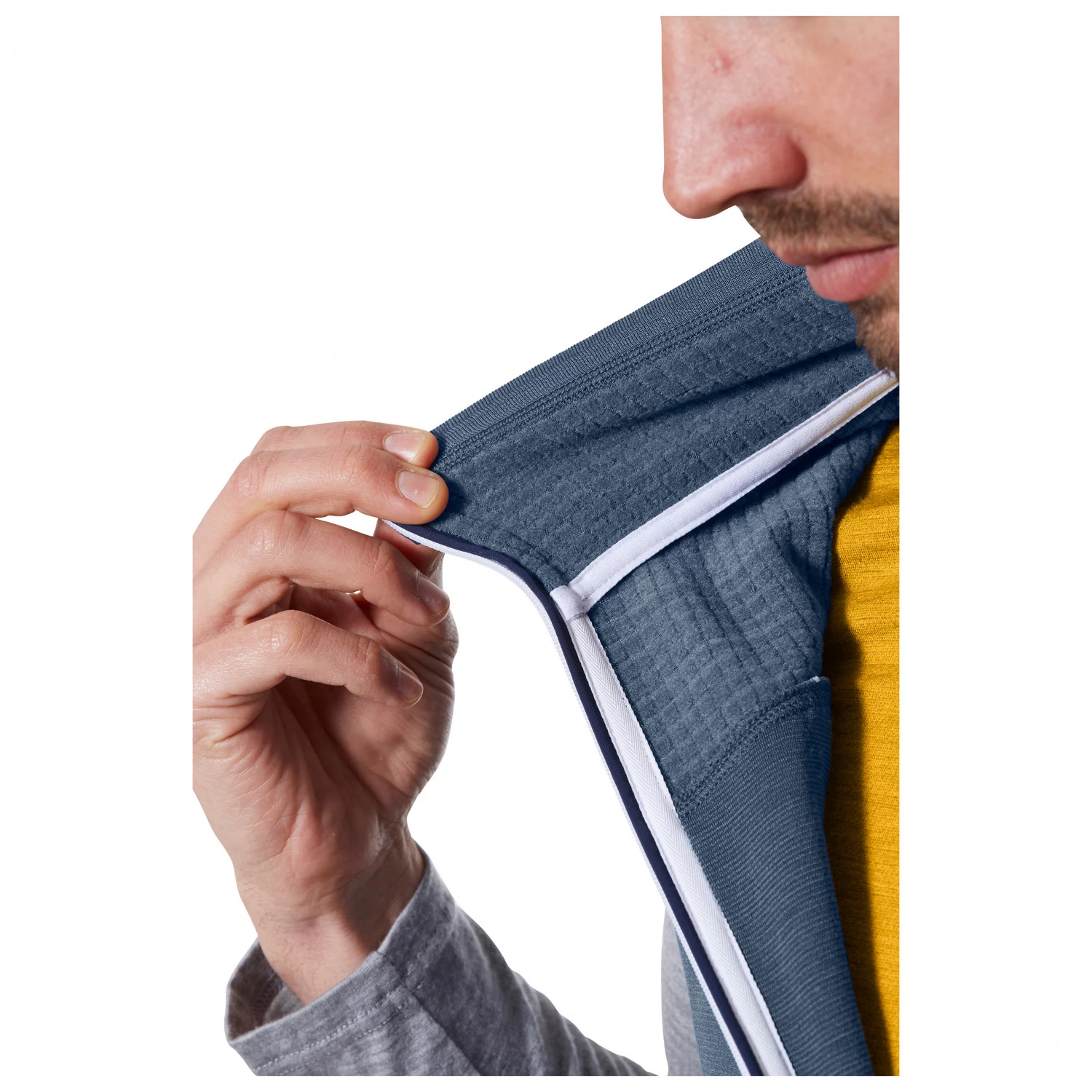 Ortovox Fleece Grid Vest - Merinobodywarmer 2 Ortovox Fleece Grid Vest - Merinobodywarmer - Afbeelding 2