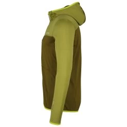 Ortovox Fleece Light Grid Hooded Jacket - Fleecevest -Ortovox Avontuur Verkoopwinkel ortovox fleece light grid hooded jacket fleecevest detail 2