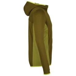 Ortovox Fleece Light Grid Hooded Jacket - Fleecevest -Ortovox Avontuur Verkoopwinkel ortovox fleece light grid hooded jacket fleecevest detail 3