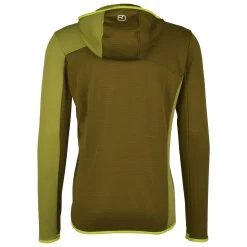 Ortovox Fleece Light Grid Hooded Jacket - Fleecevest -Ortovox Avontuur Verkoopwinkel ortovox fleece light grid hooded jacket fleecevest detail 4