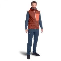 Ortovox Swisswool Piz Duan Vest - Wollen Bodywarmer -Ortovox Avontuur Verkoopwinkel ortovox swisswool piz duan vest wollen bodywarmer detail 3