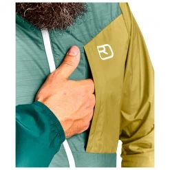 Ortovox Windbreaker Jacket - Windjack -Ortovox Avontuur Verkoopwinkel ortovox windbreaker jacket windjack detail 2
