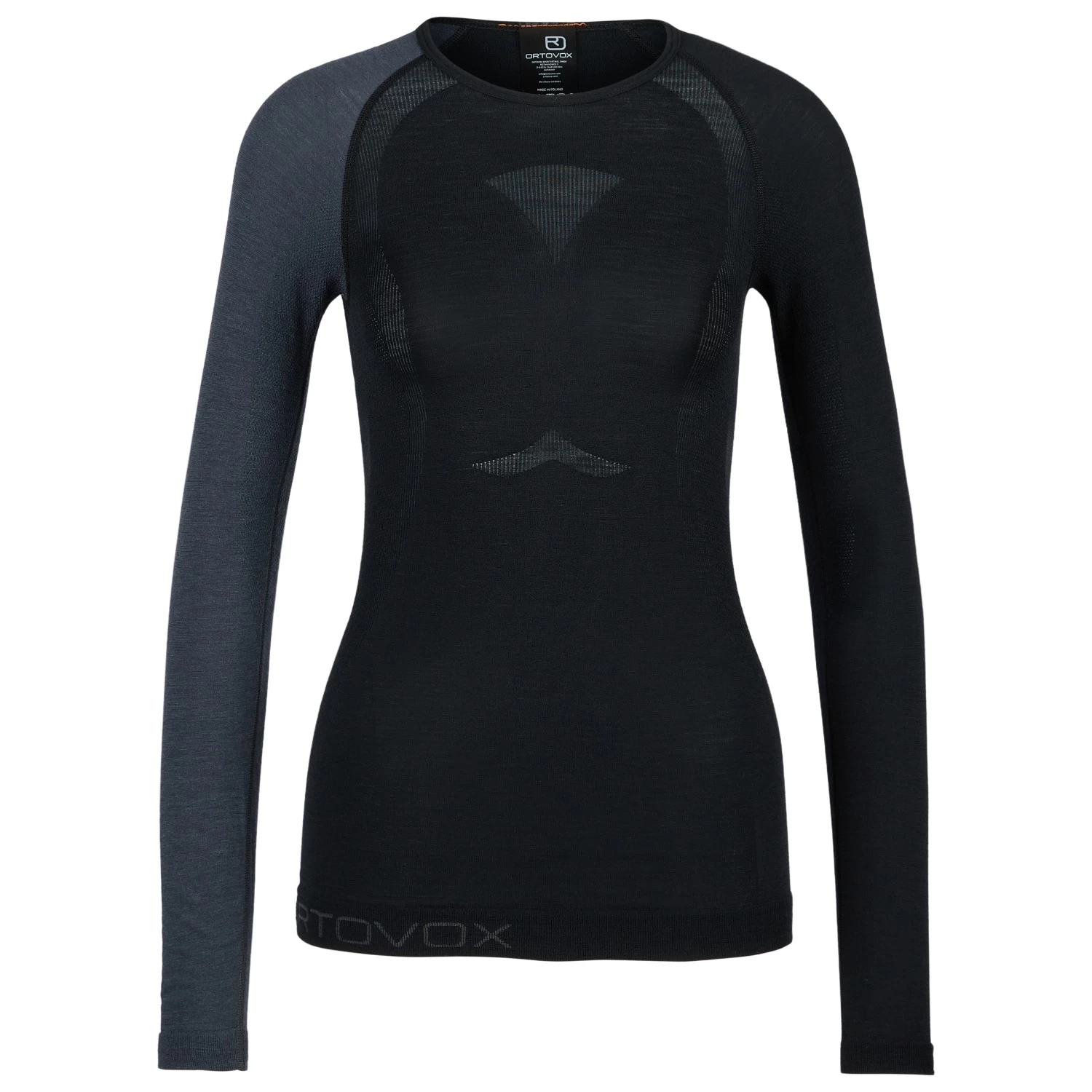 Ortovox Women's 120 Comp Light Long Sleeve - Merino-ondergoed 1 Ortovox Women's 120 Comp Light Long Sleeve - Merino-ondergoed