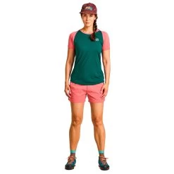 Ortovox Women's 120 Tec Fast Mountain T-Shirt - Merinoshirt -Ortovox Avontuur Verkoopwinkel ortovox womens 120 tec fast mountain t shirt merinoshirt detail 5