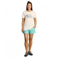 Ortovox Women's 140 Cool Mountain Playground T-Shirt - Merinoshirt -Ortovox Avontuur Verkoopwinkel ortovox womens 140 cool mountain playground t shirt merinoshirt detail 2