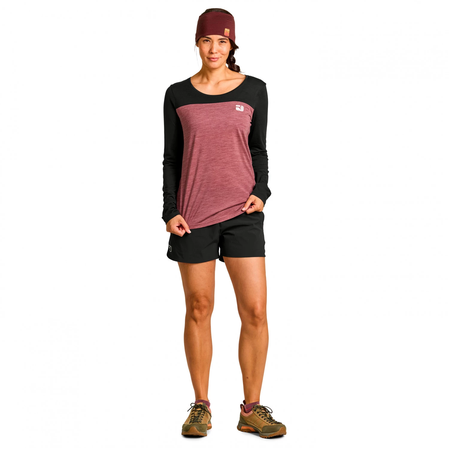 Ortovox Women's 150 Cool Logo L/S - Merinoshirt 2 Ortovox Women's 150 Cool Logo L/S - Merinoshirt - Afbeelding 2
