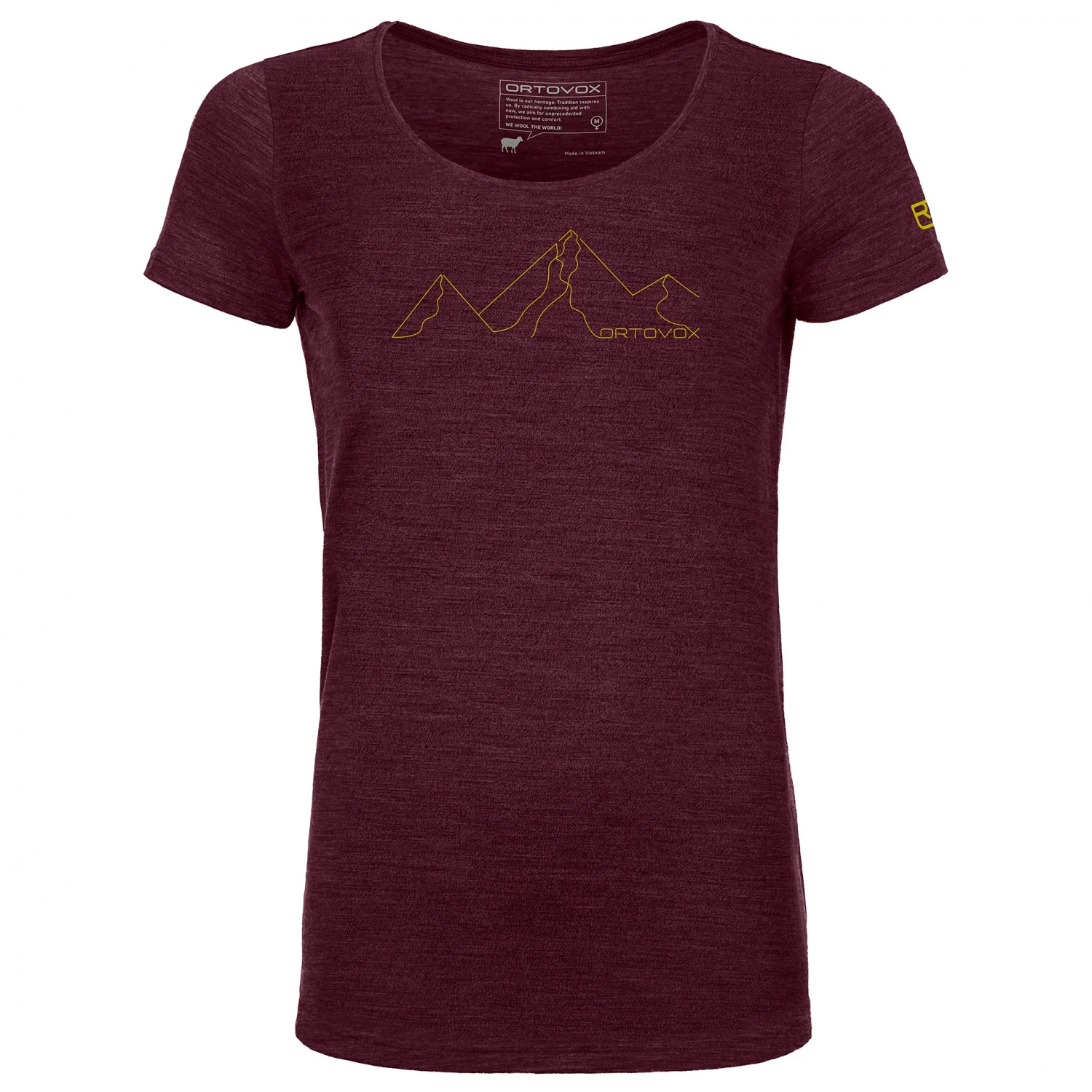 Ortovox Women's 150 Coolountain Face Ts - Merinoshirt 1 Ortovox Women's 150 Coolountain Face Ts - Merinoshirt