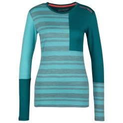 Ortovox Women's 185 Rock'N'Wool Long Sleeve - Merino-ondergoed -Ortovox Avontuur Verkoopwinkel ortovox womens 185 rocknwool long sleeve merino ondergoed 2