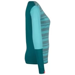 Ortovox Women's 185 Rock'N'Wool Long Sleeve - Merino-ondergoed -Ortovox Avontuur Verkoopwinkel ortovox womens 185 rocknwool long sleeve merino ondergoed detail 3