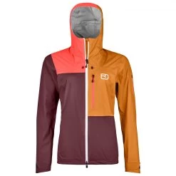 Ortovox Women's 3L Ortler Jacket - Regenjas -Ortovox Avontuur Verkoopwinkel ortovox womens 3l ortler jacket regenjas 2