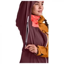 Ortovox Women's 3L Ortler Jacket - Regenjas -Ortovox Avontuur Verkoopwinkel ortovox womens 3l ortler jacket regenjas detail 3