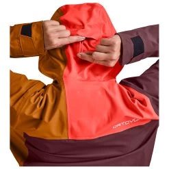 Ortovox Women's 3L Ortler Jacket - Regenjas -Ortovox Avontuur Verkoopwinkel ortovox womens 3l ortler jacket regenjas detail 6