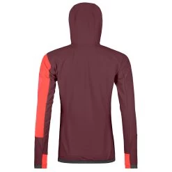 Ortovox Women's Berrino Hooded Jacket - Softshelljack -Ortovox Avontuur Verkoopwinkel ortovox womens berrino hooded jacket softshelljack detail 2