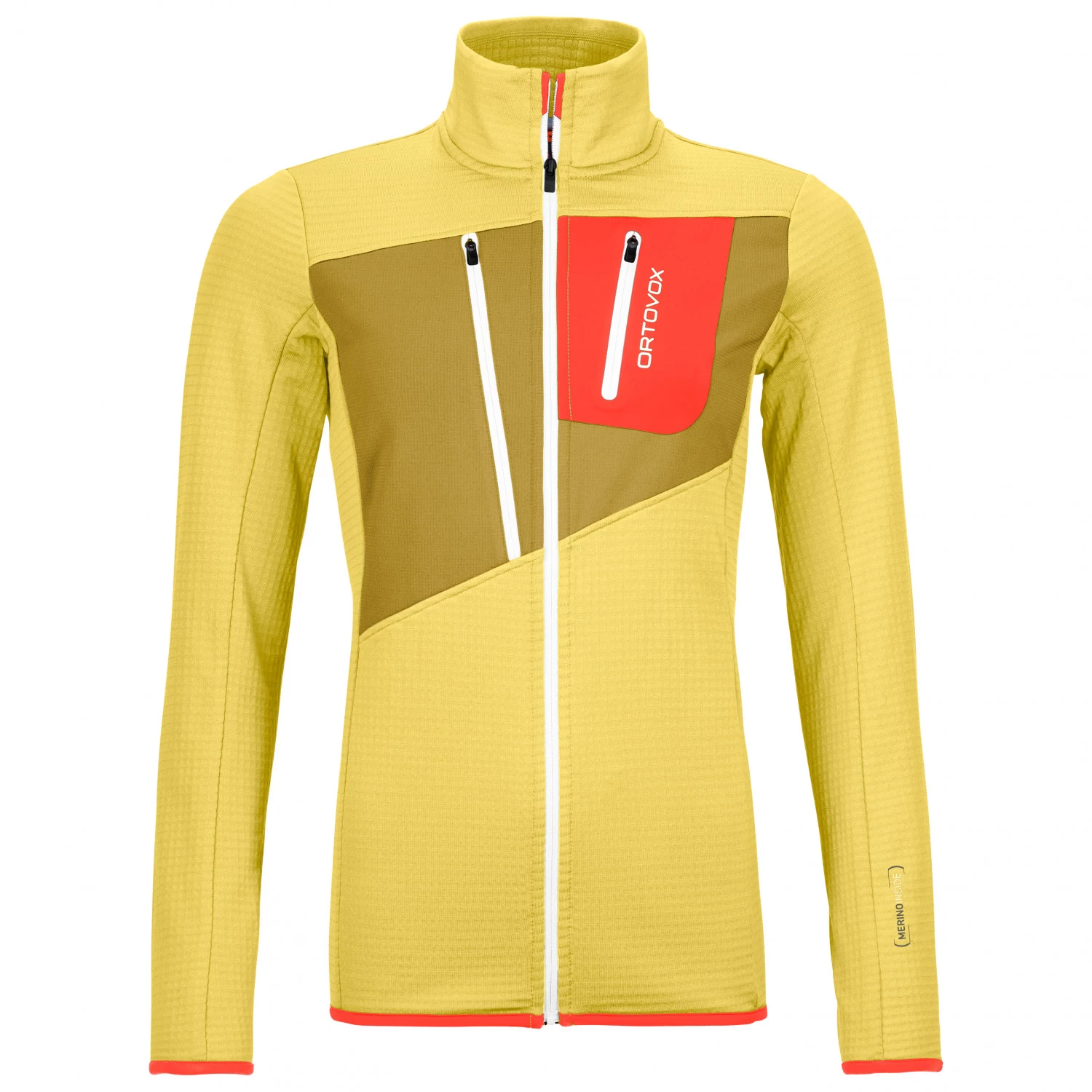 Ortovox Women's Fleece Grid Jacket - Fleecevest 1 Ortovox Women's Fleece Grid Jacket - Fleecevest