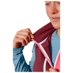 Ortovox Women's Fleece Grid Vest - Merinobodywarmer -Ortovox Avontuur Verkoopwinkel ortovox womens fleece grid vest merinobodywarmer detail 3