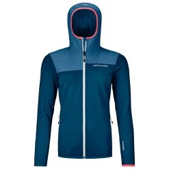 Ortovox Women's Fleece Plus Hoody - Fleecevest -Ortovox Avontuur Verkoopwinkel ortovox womens fleece plus hoody fleecevest 1