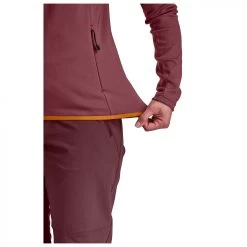 Ortovox Women's Fleece Plus Vest - Fleecebodywarmer 8 Ortovox Women's Fleece Plus Vest - Fleecebodywarmer -Ortovox Avontuur Verkoopwinkel ortovox womens fleece plus vest fleecebodywarmer detail 3