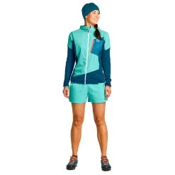 Ortovox Women's Ladiz Hybrid Jacket - Windjack -Ortovox Avontuur Verkoopwinkel ortovox womens ladiz hybrid jacket windjack detail 2